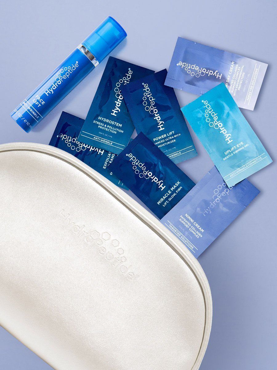 Summer 2019 Sample-filled Cosmetic Bag - HydroPeptide