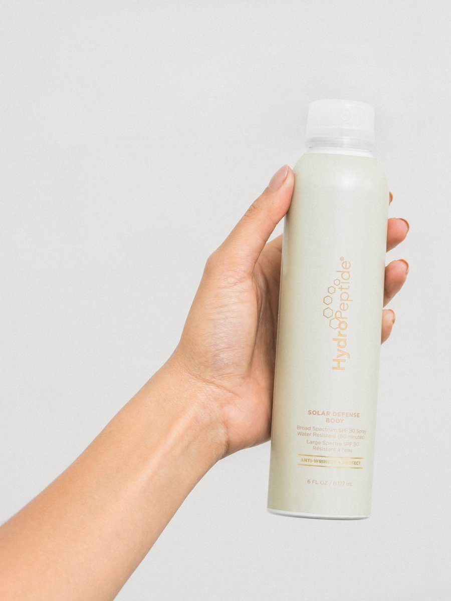 Solar Defense Body Sunscreen Spray SPF 30 - HydroPeptide