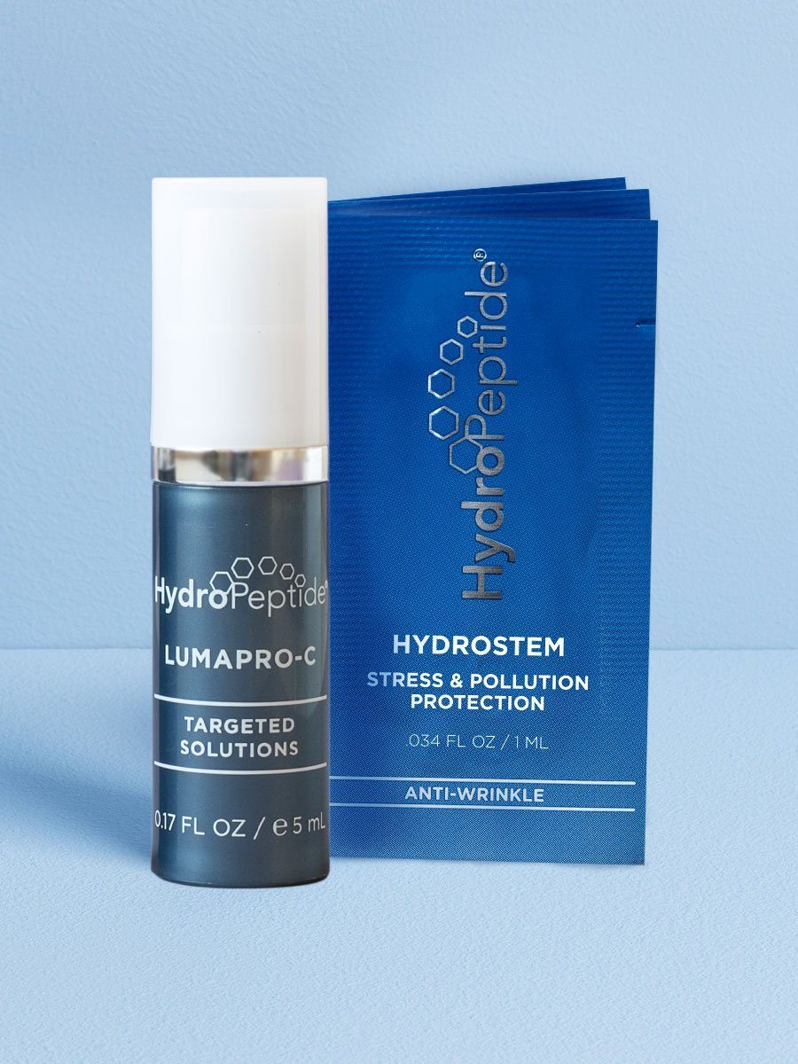 Gift Set: Travel-Size LumaPro-C and HydroStem Sachets - HydroPeptide
