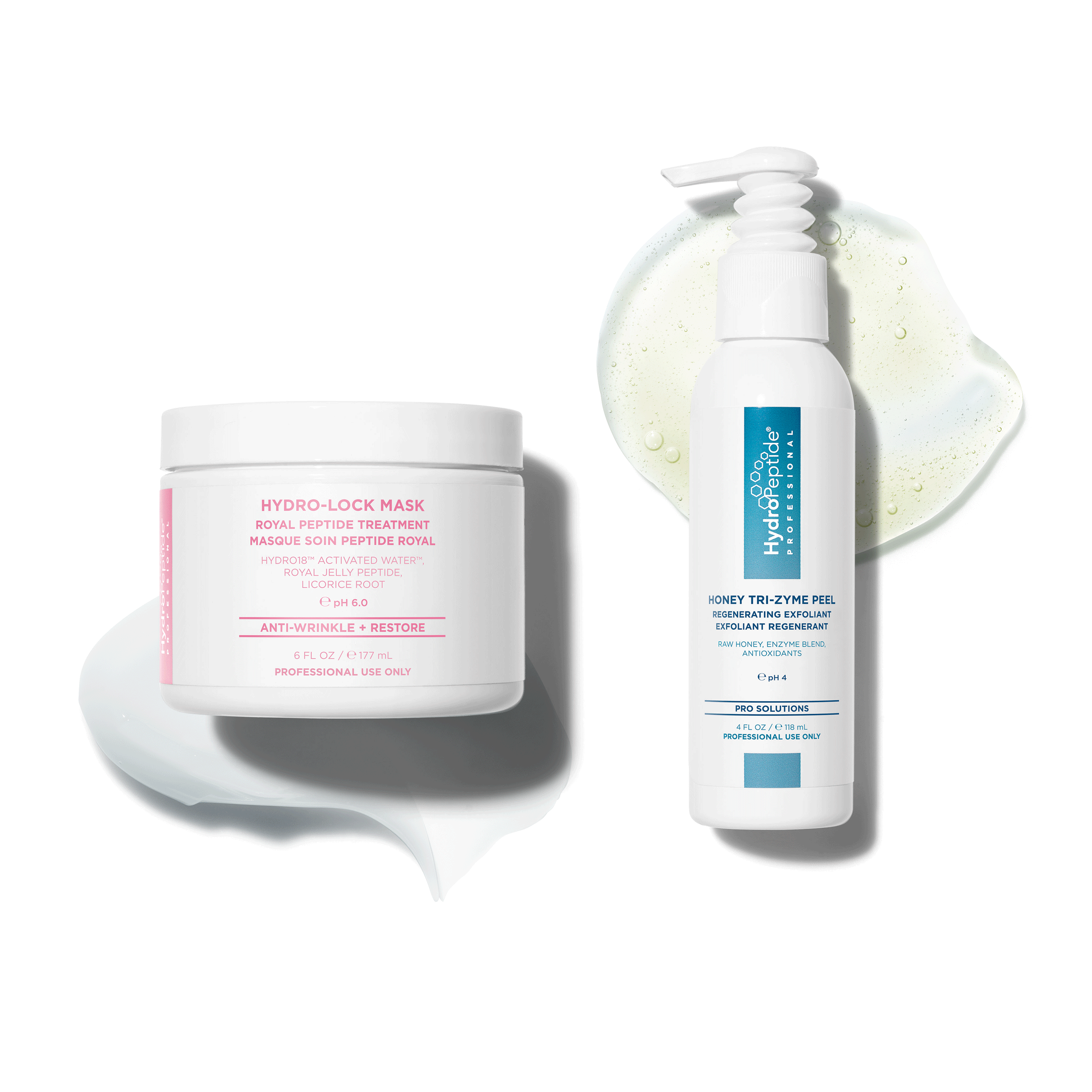 HydroPeptide Hydrate & Brighten Professional Peel + Mask Bundle