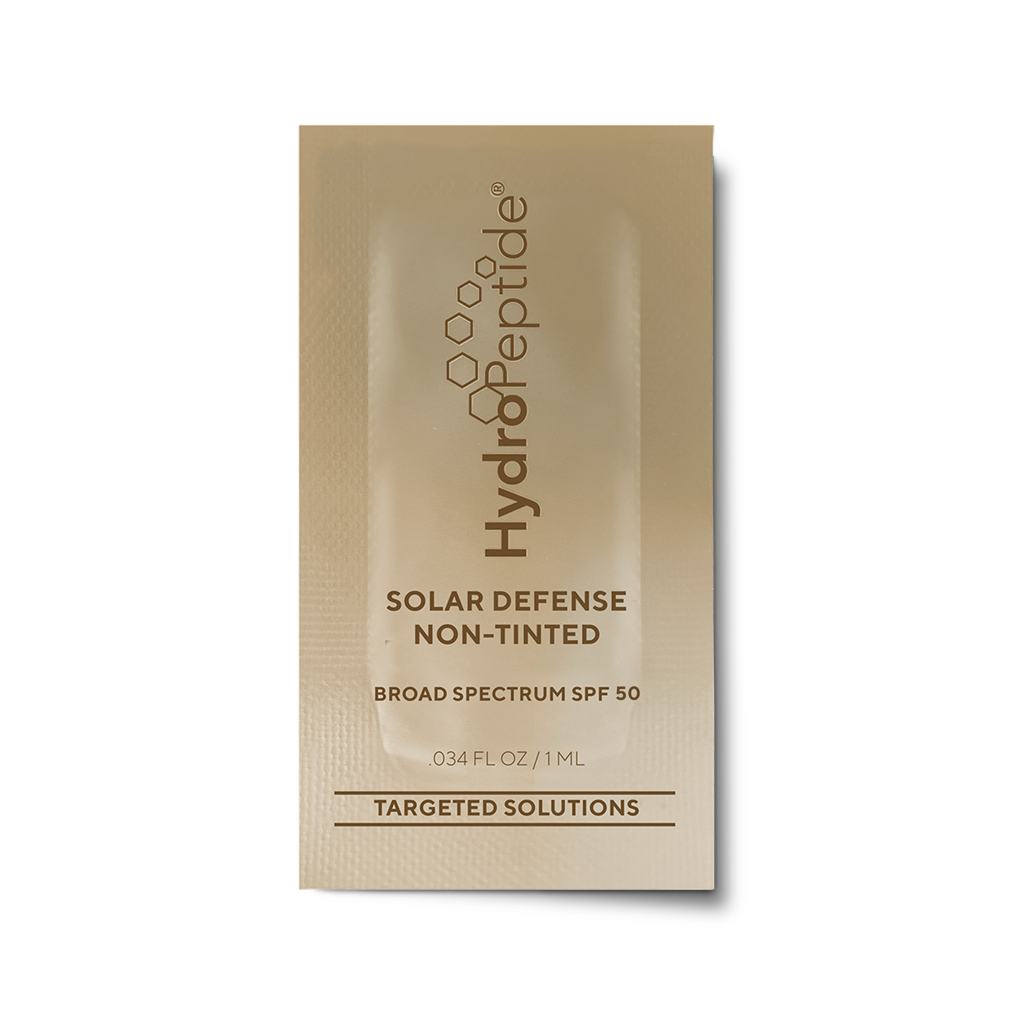 HydroPeptide Solar Defense Non-Tinted Broad Spectrum SPF 50 - Sample Packs