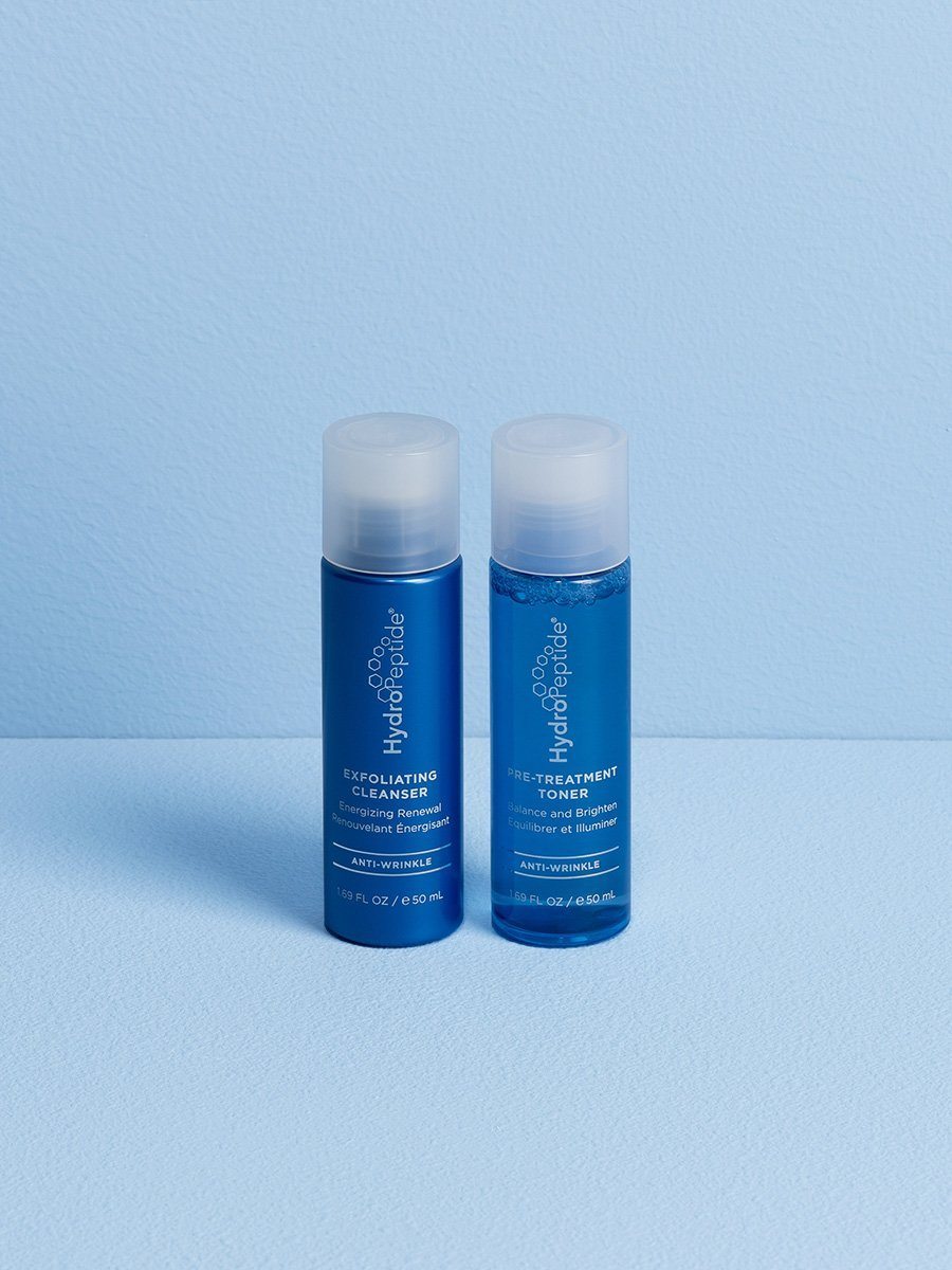 2-Step Facial Cleansing & Toning Starter Set - HydroPeptide